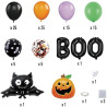Détail kit arche de ballons thème Halloween