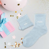 Cadeau chaussettes à paillettes Girl Power