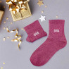 Cadeau chaussettes à paillettes Diva