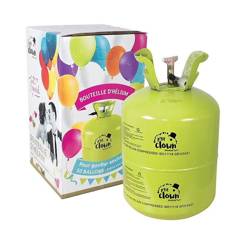 Bouteille d'hélium