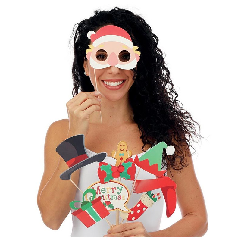 Accessoires photobooth de Noël Accessoires photobooth de Noël