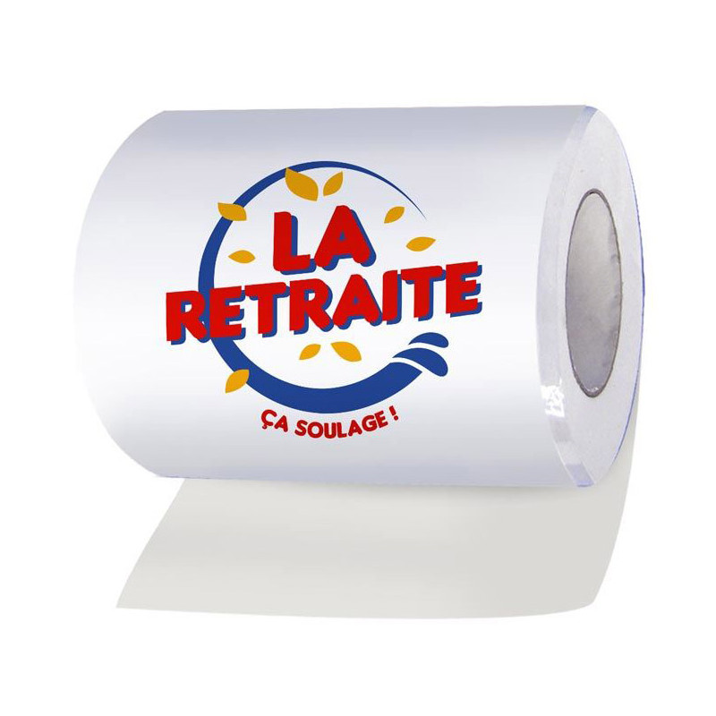 Rouleau papier toilette retraite Rouleau papier toilette retraite