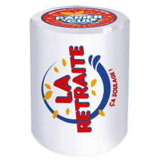 Rouleau papier WC retraite Rouleau papier WC retraite