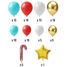 Kit de ballons sapin de Noël Kit de ballons sapin de Noël