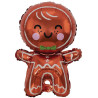 Ballon bonhomme en pain d'épices de Noël Ballon bonhomme en pain d'épices de Noël