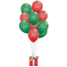 Ballons Merry Christmas