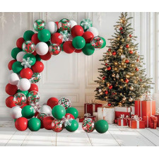 Décoration de Noël en ballons Décoration de Noël en ballons