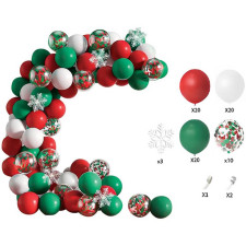 Guirlande de Noël en ballons Guirlande de Noël en ballons