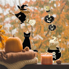 Déco vitre Halloween