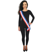 Echarpe bleu blanc rouge de maire