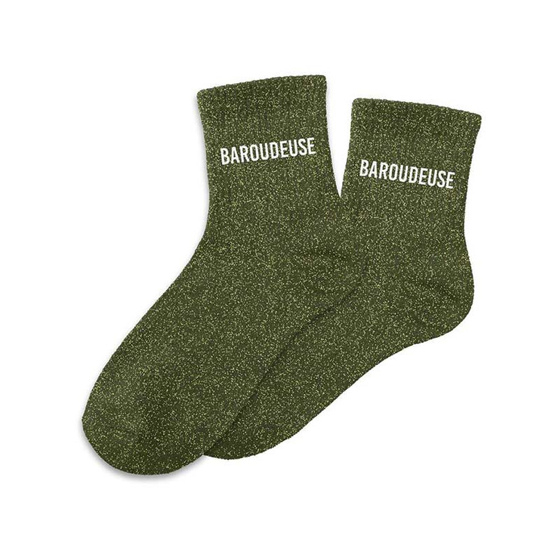 Chaussettes paillettes Baroudeuse Chaussettes paillettes Baroudeuse