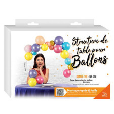 Structure de table ronde pour ballons