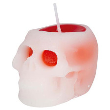 Bougie en forme de crâne pour Halloween Bougie en forme de crâne pour Halloween