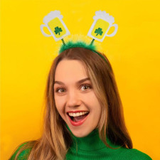 Serre-tête pour déguisement Saint-Patrick Serre-tête pour déguisement Saint-Patrick
