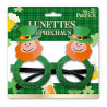 Lunettes Saint-Patrick avec Leprechaun