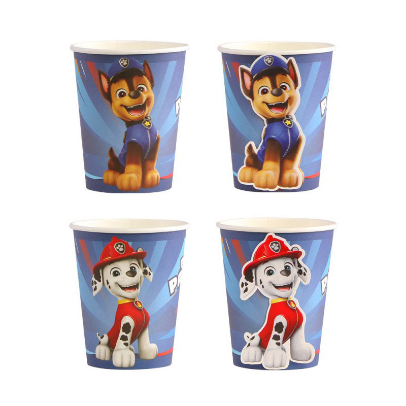 Gobelets Pat'Patrouille bleus