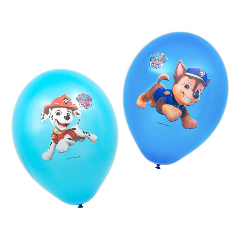 Ballons gonflables Pat'Patrouille bleus
