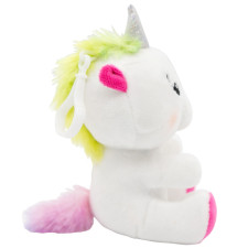 Poids à ballons peluche en forme de licorne