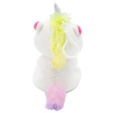 Dos poids pour ballons licorne blanche