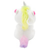 Dos poids pour ballons licorne blanche