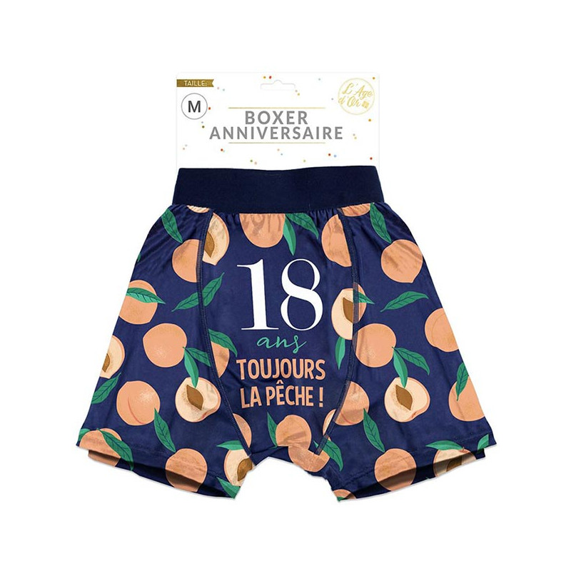 Boxer anniversaire 18 ans