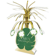 Centre de table tropical anniversaire