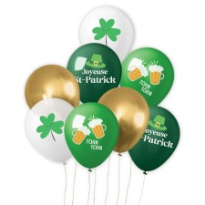 Ballons Saint-Patrick en latex