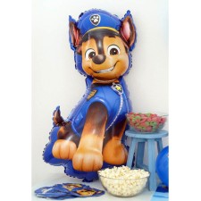 Ballon Chase en alu pour décoration Pat'Patrouille