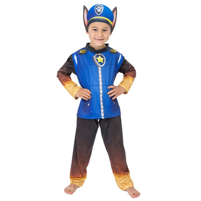 Déguisement Pat'Patrouille Chase enfant