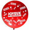 Ballon d'anniversaire rouge géant