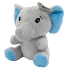 Poids ballon éléphant bleu en peluche