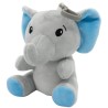 Poids ballon éléphant bleu en peluche