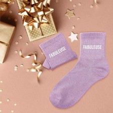 Cadeau chaussettes à paillettes fabuleuse Cadeau chaussettes à paillettes fabuleuse