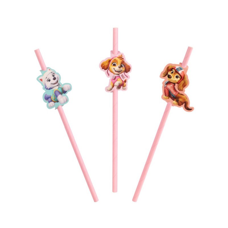 Pailles Pat'Patrouille roses