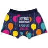 Caleçon joyeux anniversaire