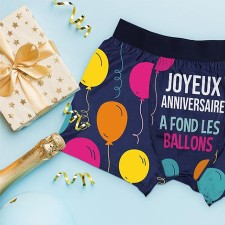 Cadeau anniversaire homme boxer Cadeau anniversaire homme boxer
