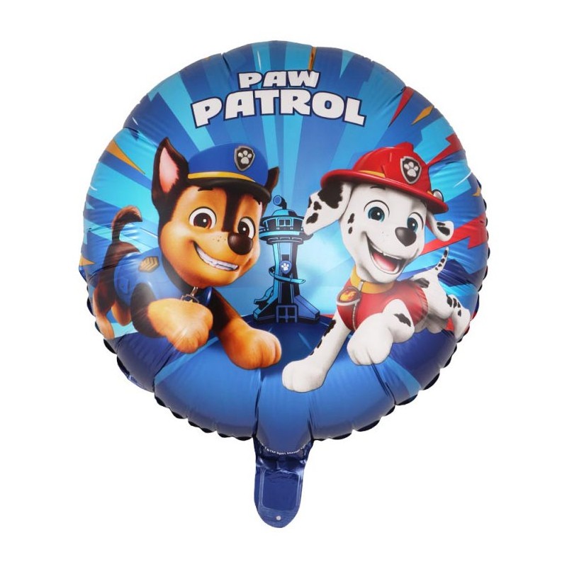 Ballon hélium Pat'Patrouille bleu