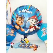 Ballon aluminium Pat'Patrouille avec Chase et Marcus