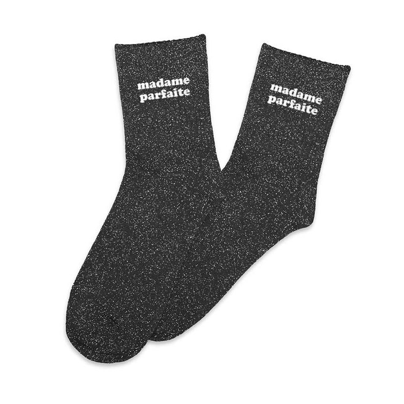 Chaussettes paillettes madame parfaite
