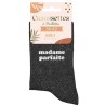 Paire de chaussettes madame parfaite à paillettes