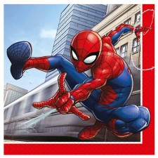 Serviettes d'anniversaire Spider-Man