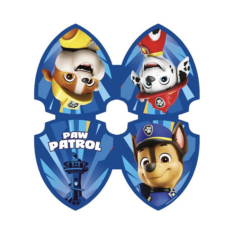 Serviette anniversaire Pat'Patrouille bleue Serviette anniversaire Pat'Patrouille bleue