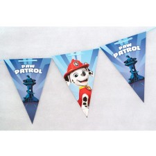 Fanions Pat'Patrouille bleus pour guirlande Fanions Pat'Patrouille bleus pour guirlande