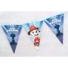 Fanions Pat'Patrouille bleus pour guirlande