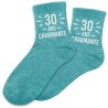Chaussette paillette 30 ans anniversaire