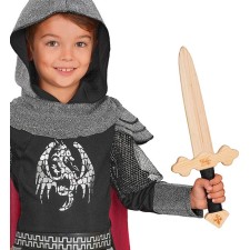 Épée de chevalier enfant en bois