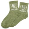 Chaussette paillette 60 ans anniversaire