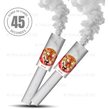 Fumigène à main blanc