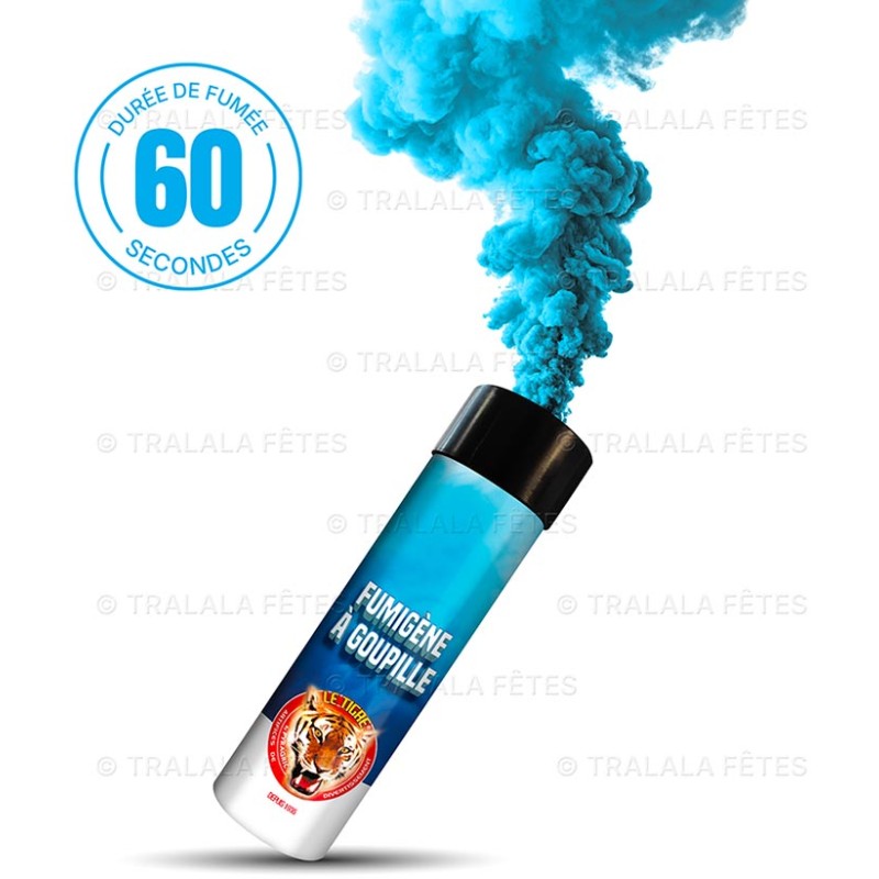 Fumigène bleu à goupille Fumigène bleu à goupille