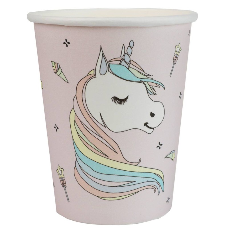 Gobelet licorne en carton Gobelet licorne en carton